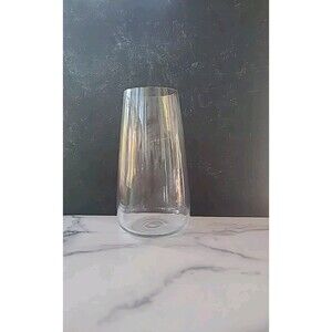 Large Clear Vase Used